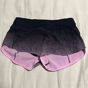 Lululemon Speed Up Shorts. 2.5. Size 4